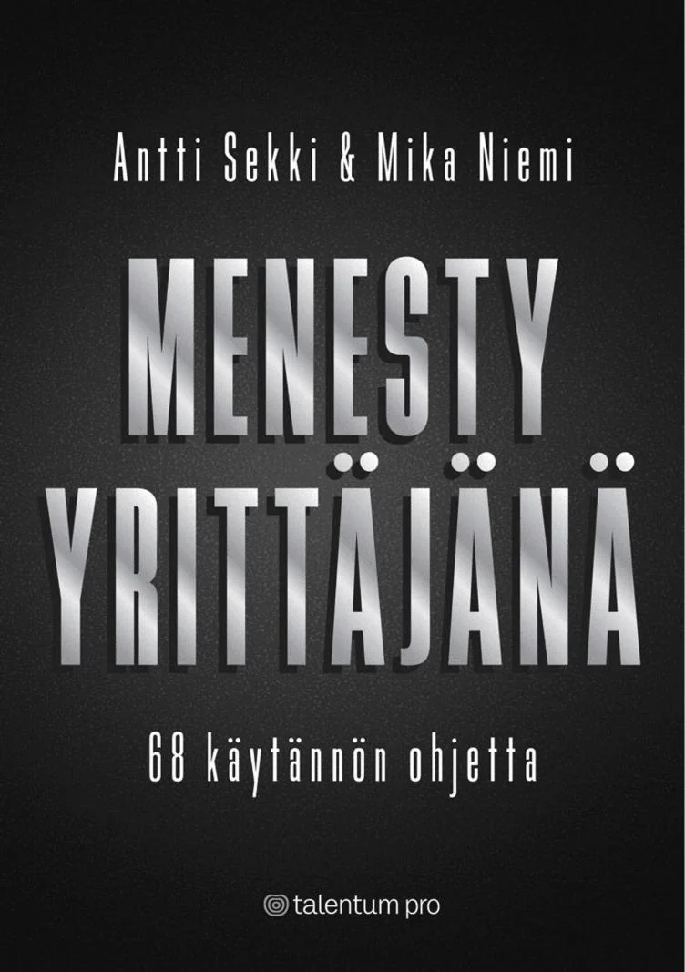 Cover of the book Menesty yrittäjänä
